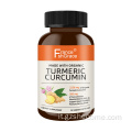 Capsule di curcuma di curcumina ritardano l'invecchiamento di integratori di curcumina